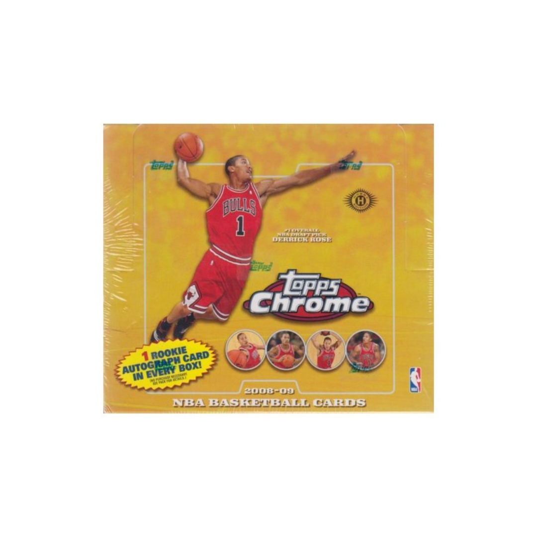 2008-09 Topps Chrome Basketball Hobby Box