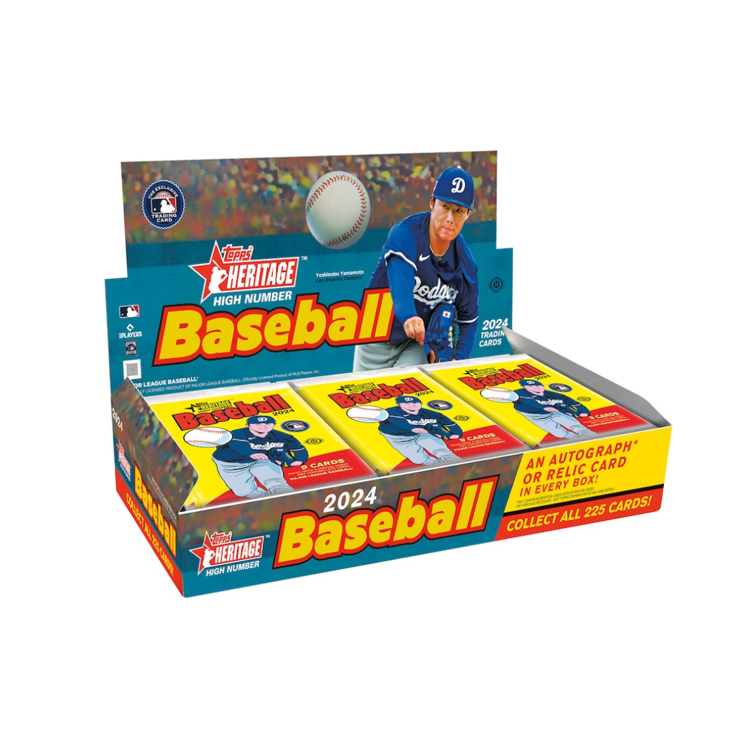 2024 Topps Heritage High Number Baseball Hobby Box