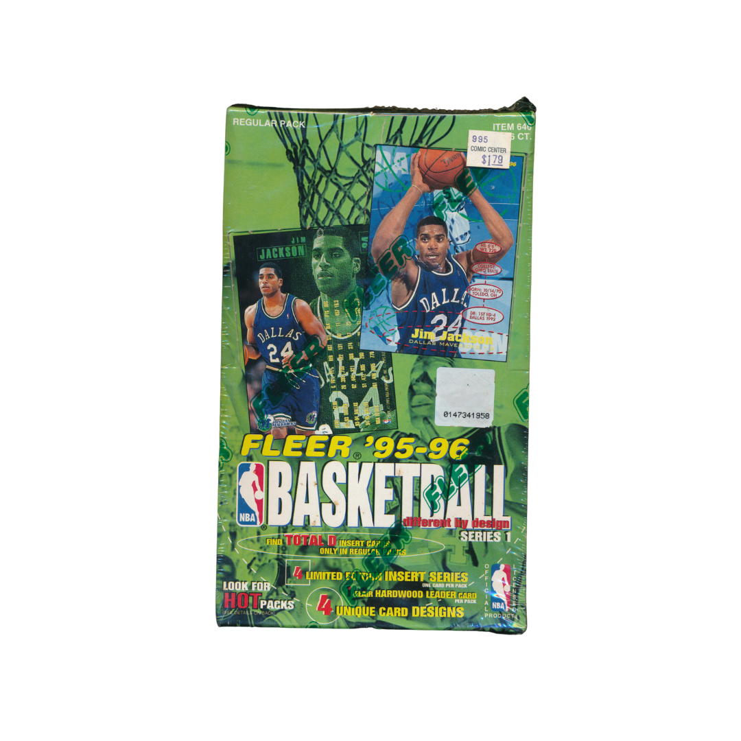 1995-96 Fleer Series 1 Basketball Hobby Box