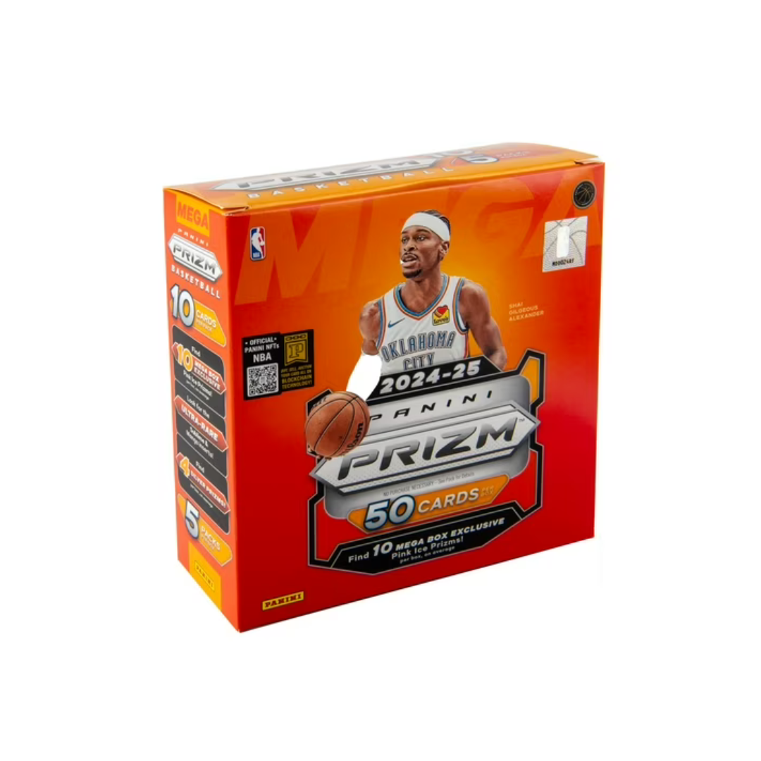 2024-25 Panini Prizm Basketball Mega Box Pink Ice