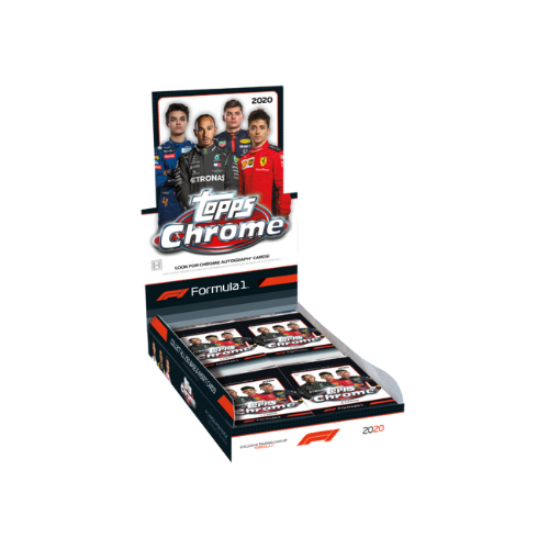 2020 Topps Chrome Formula 1 F1 Hobby Box – Burbank Cards