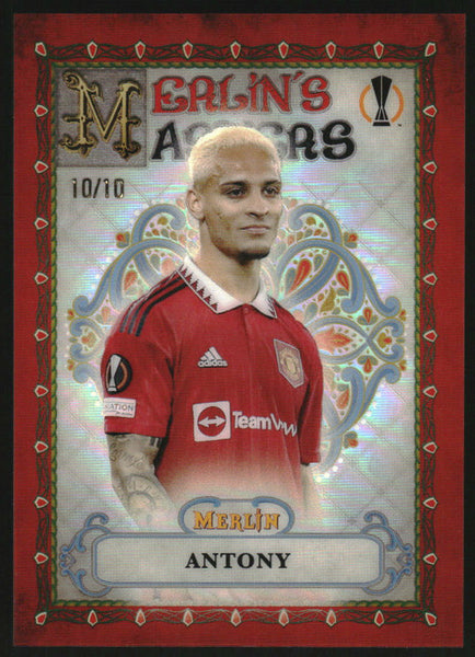 2022-23 Topps Merlin UEFA Merlin's Masters Red Refractors #MM10
