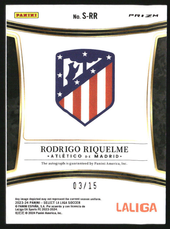 2023-24 Select La Liga Signatures Tie-Dye Rodrigo Riquelme Auto