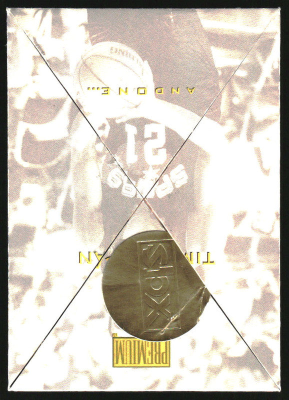 1997-98 SkyBox Premium And One #6 Tim Duncan – Burbank Cards