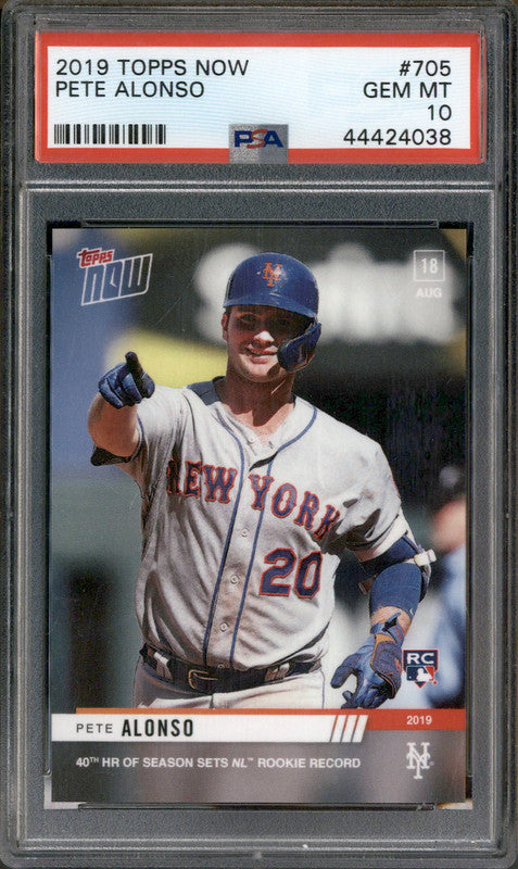 PETE popular ALONSO ROOKIE PSA10