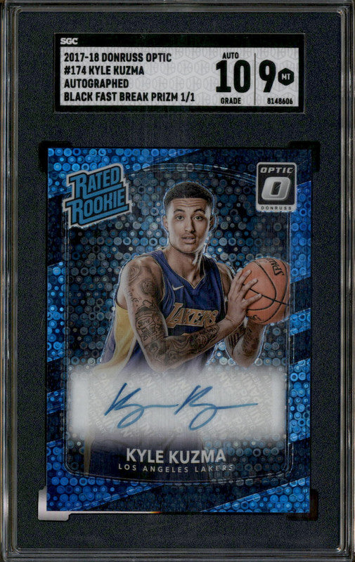 RC】donruss／next day auto kuzma クーズマサイン
