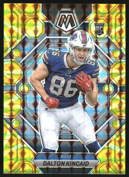 2023 Panini Mosaic Mosaic Reactive Yellow #305 Dalton