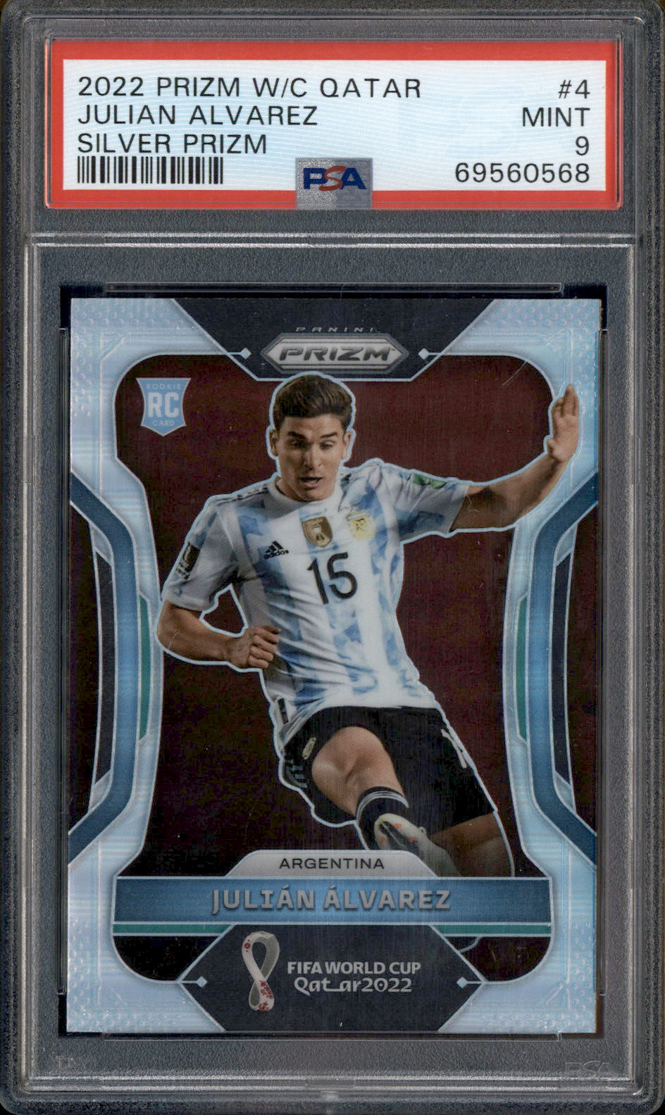 Panini アルバレス Alvarez 奥深し RC /299 PSA9