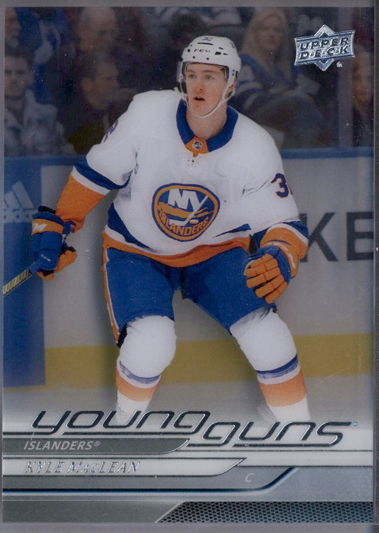 2024-25 Upper Deck Clear Cut #204 Kyle MacLean Young Guns RC