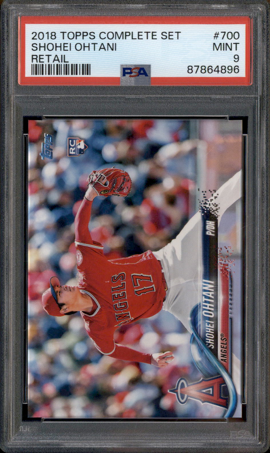 2018 Topps complete set shohei Ohtani factory PSA 9