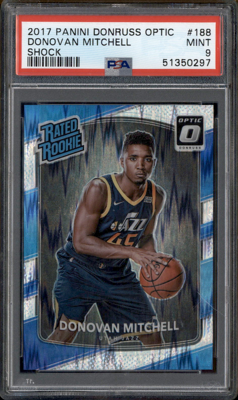 POP deals 1! 2017 Panini Ascension Donovan Mitchell New Frontiers Die Cut Rookie SGC 9