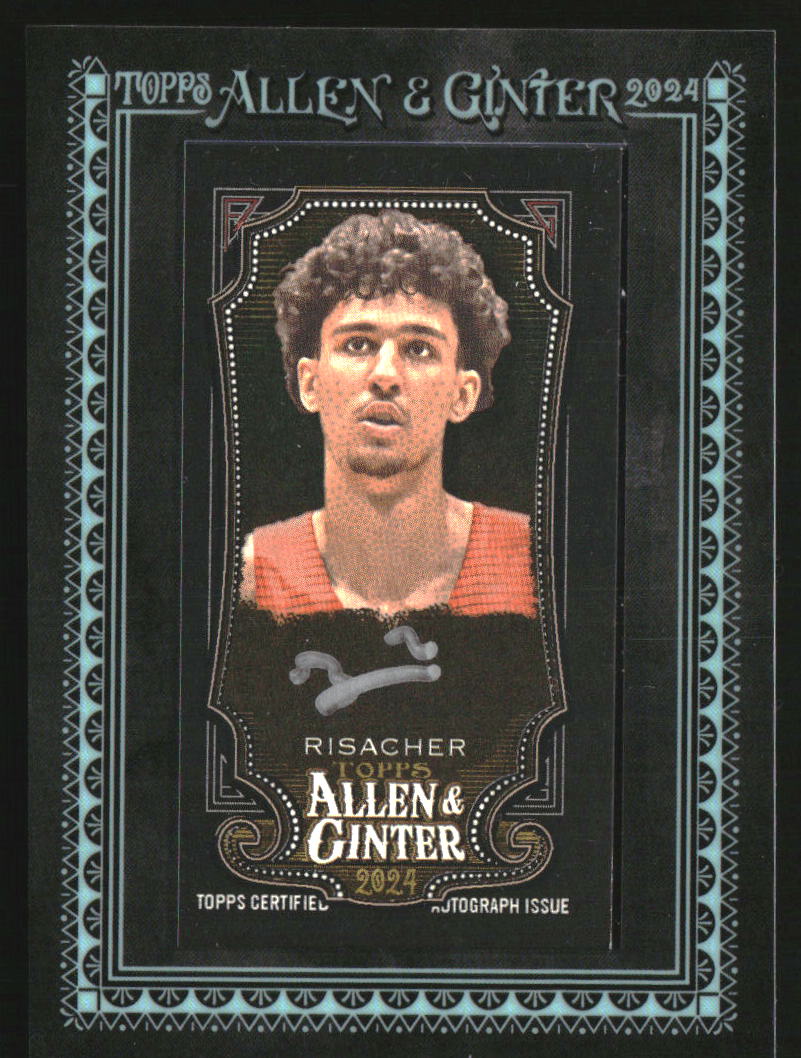 2024 Topps Allen and Ginter X Mini Framed Auto Black Frame