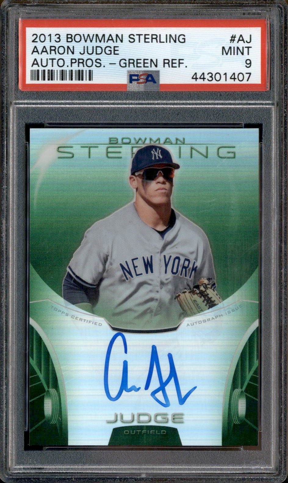 Aaron Judge buy Bowman Green SP #22/99