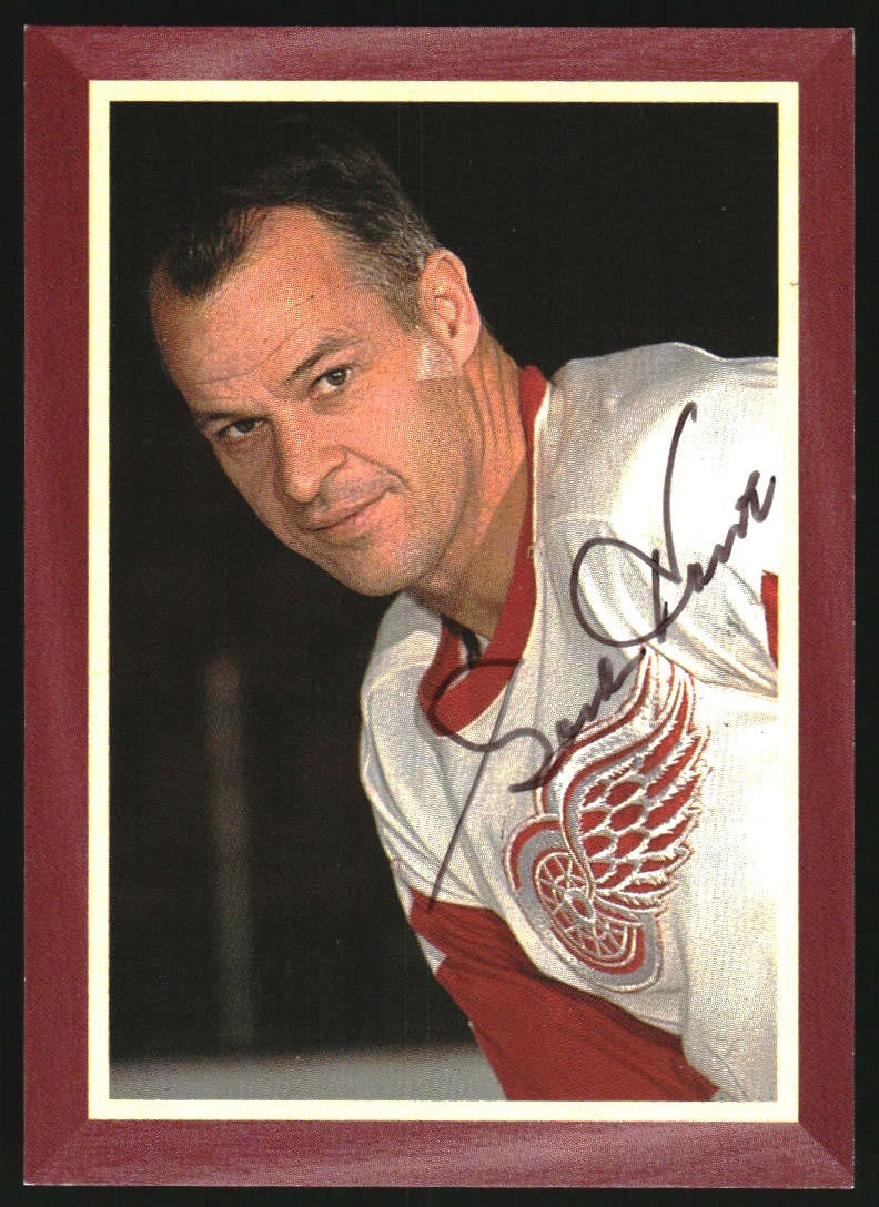 1995-96 Parkhurst '66-67 Gordie Howe Mr. Hockey Auto #MH5 Gordie