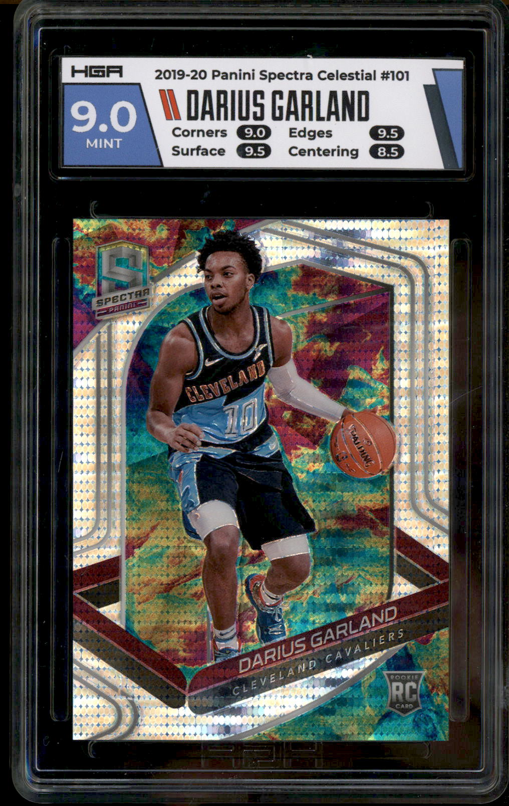 DARIUS store GARLAND 2019-20 Panini Spectra Celestial Prizm #101 RC Rookie /99