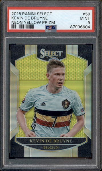 Kevin De Bruyne 2023-24 Panini Select FIFA Stars Silver