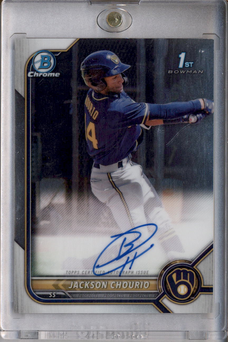 JACKSON CHOURIO RC Autographs（2024 Topps Pristine Jackson Chourio 