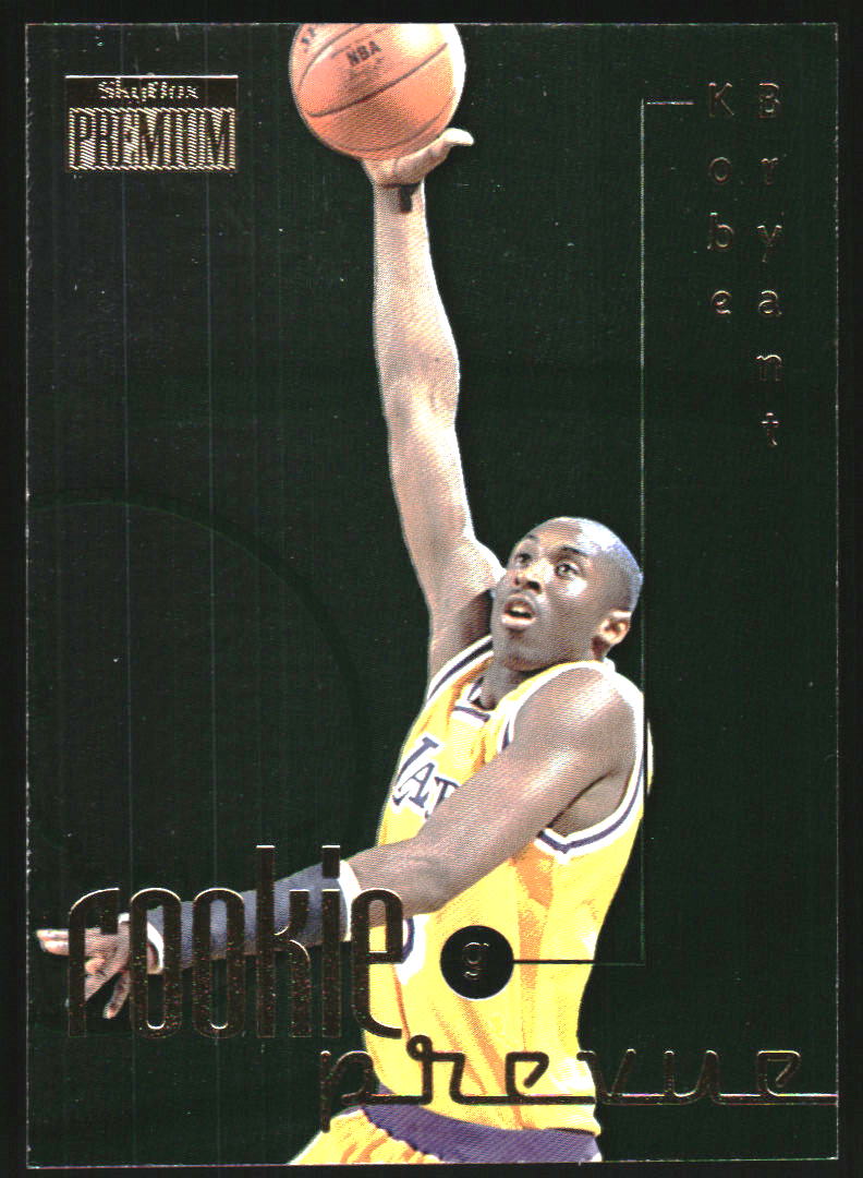 1996-97 SkyBox Premium Rookie Prevue #R3 Kobe Bryant RC – Burbank 