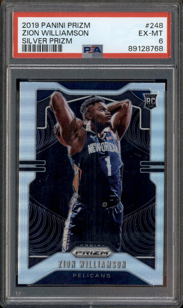 2019-20 PANINI PRIZM ZION WILLIAMSON ROOKIE BGS 9.5 | eBay