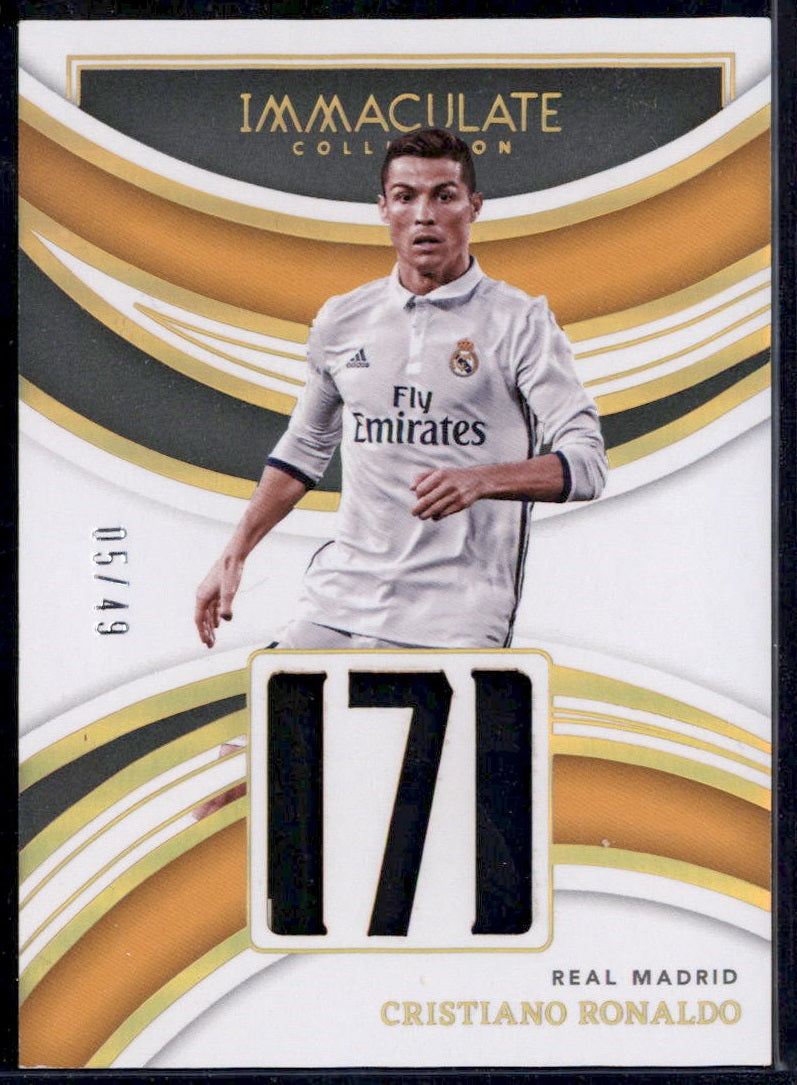 2022-23 Immaculate Collection Jersey Numbers Cristiano Ronaldo /49 