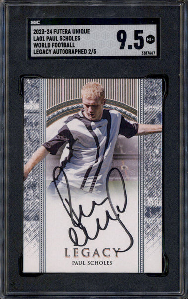 直筆サインカード Prizm Choice Paul Scholes Topps UEFA Paul Scholes The Lost Rookie RC Autograph /25