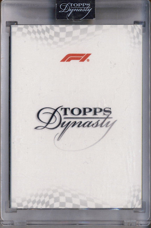 2024 Topps Dynasty Dual Autograph Book Kevin Magnussen Ayao