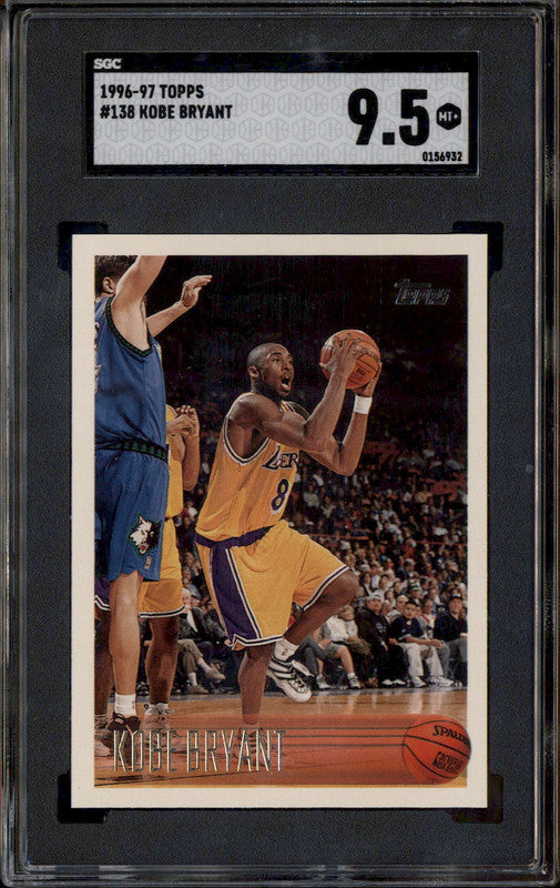 Amazon.com: 1996-97 Topps Basketball #138 Kobe Bryant Rookie