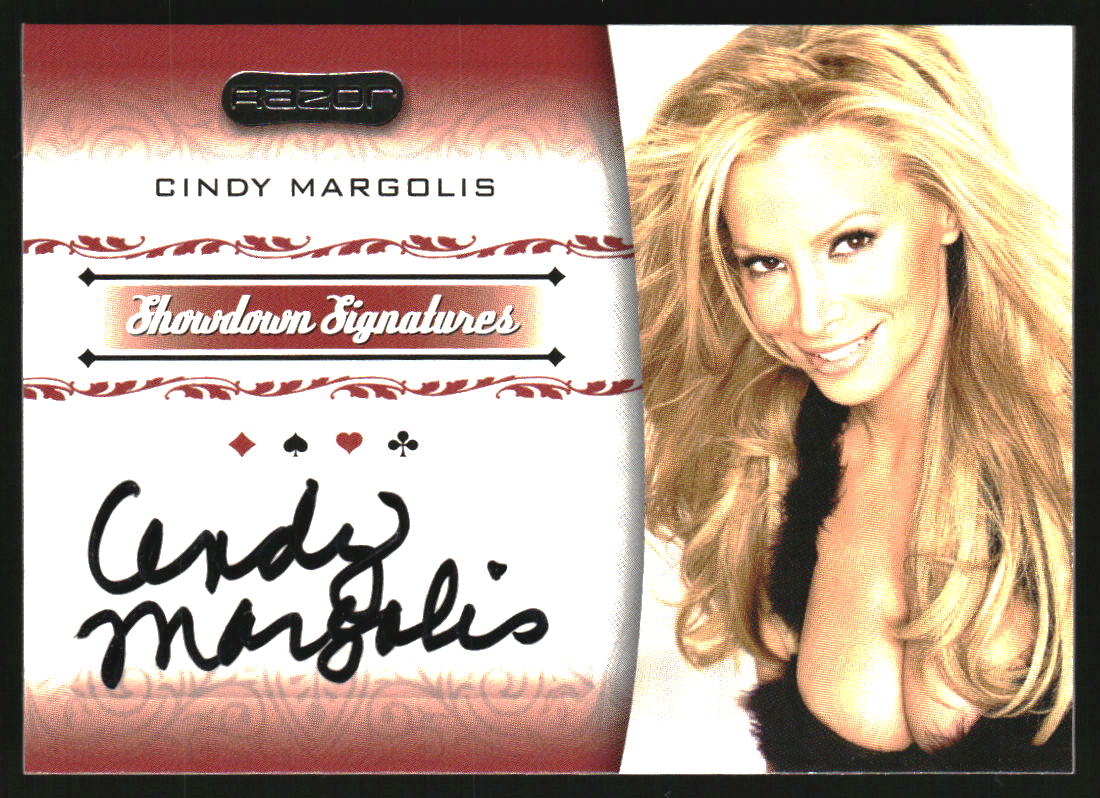 2007 Razor Poker Signature Series #SS27 Cindy Margolis Autograph