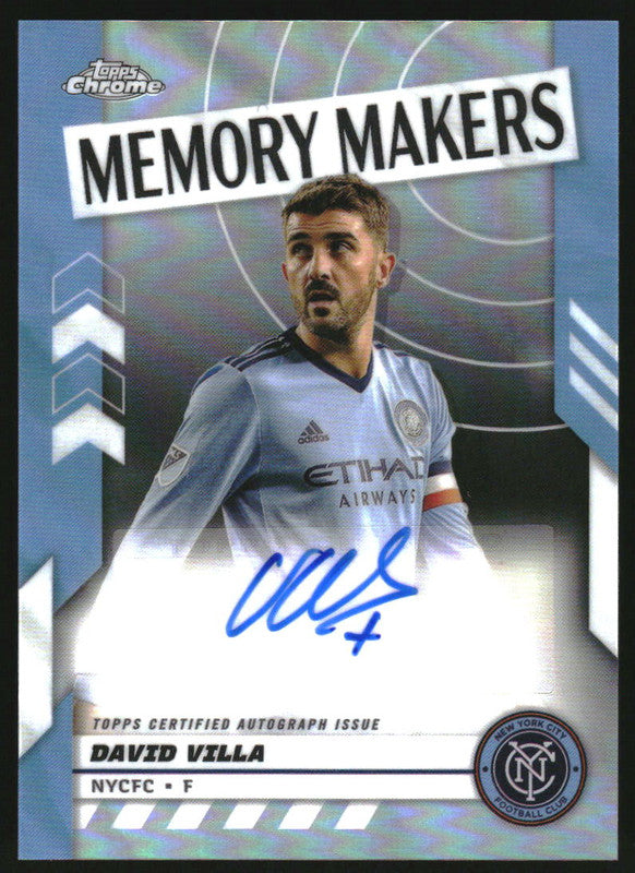 2024 Topps Chrome MLS Memory Makers Autographs #MMADV David