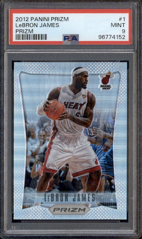 2012 Prizm Prizm Prizm #1 LeBron James PSA 9 – Burbank Cards 2012 Prizm Prizm Prizm #1 LeBron James PSA 9 – Burbank Cards