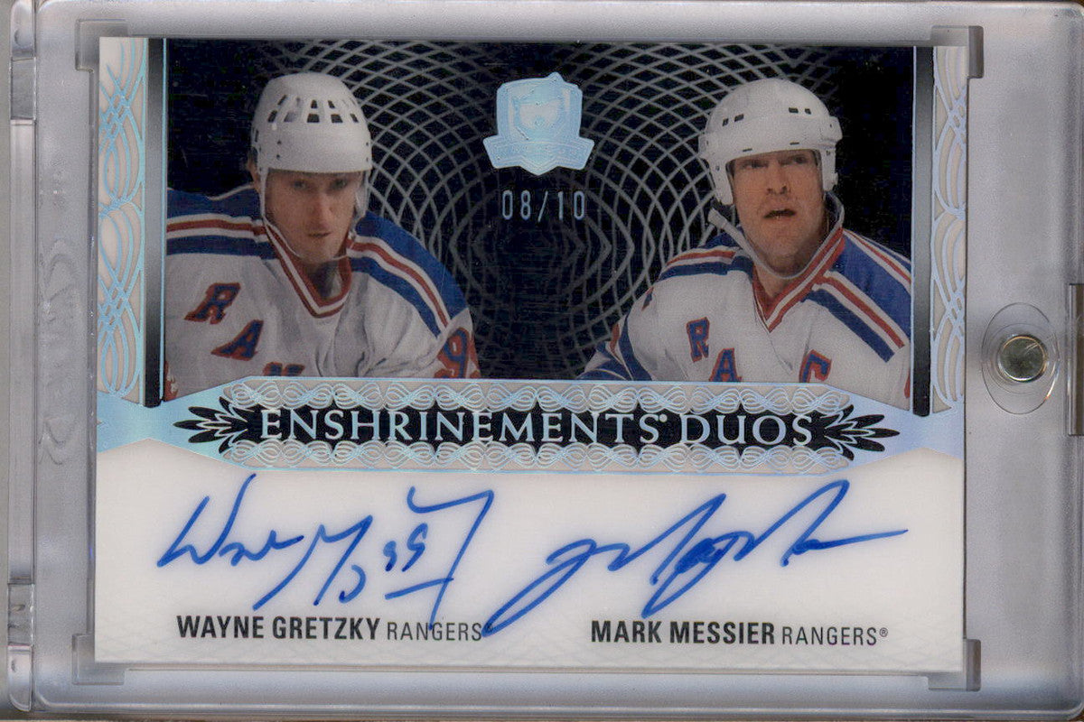 激安ブランド 2022 Upper Gretzky Wayne Duos Enshrinements Cup The Deck 洋書