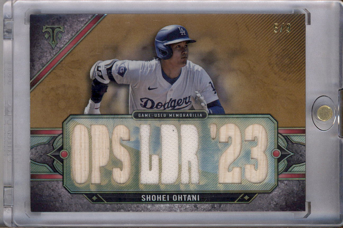 大谷翔平TOPPS TRIPLE THREADS RELICS #TTRSHO3 大谷翔平TOPPS TRIPLE THREADS RELICS #TTRSHO3