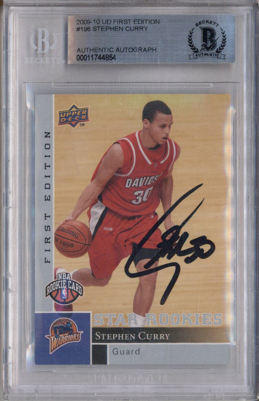 2009 Upper Deck First Edition #196 Stephen Curry RC Rookie