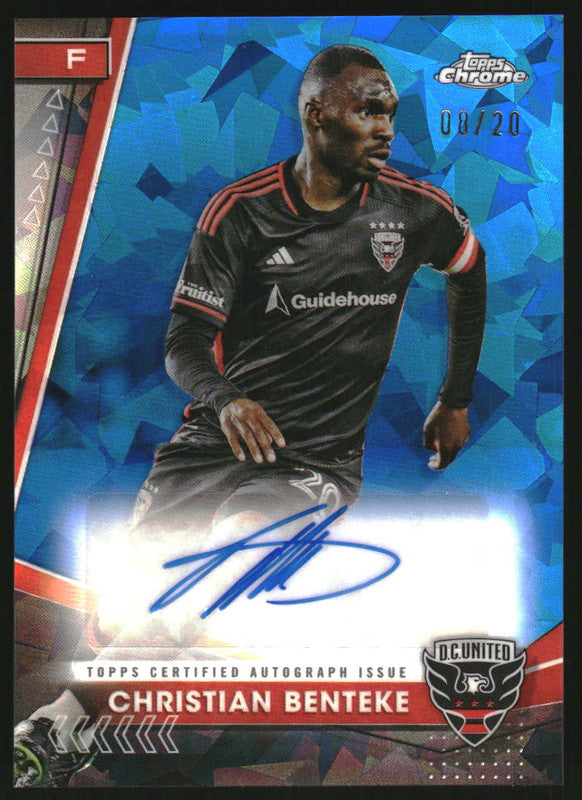 2024 Topps Chrome Sapphire Edition MLS Autographs Christian