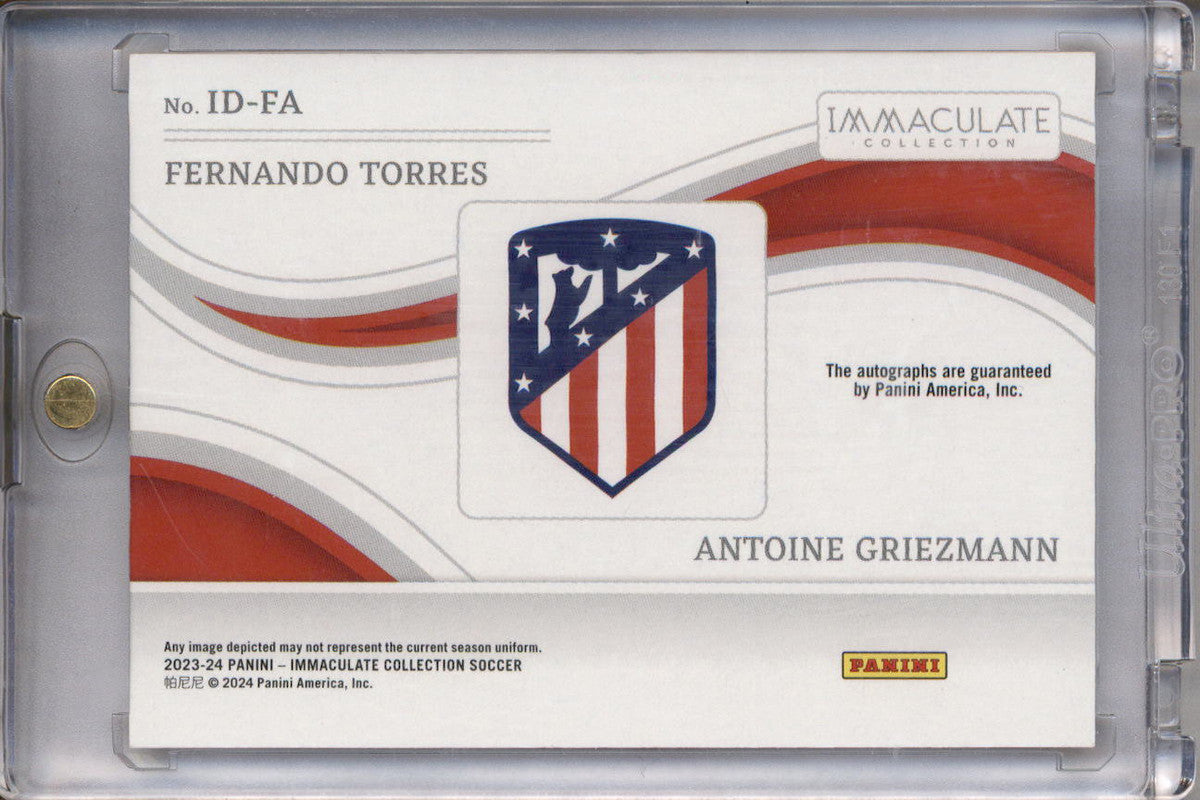 アントワーヌ グリーズマン Panini Immaculate 49枚限定