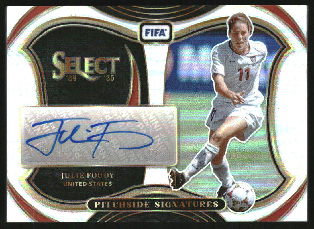 2024-25 Panini Select FIFA Pitchside Signatures #PS-JF Julie