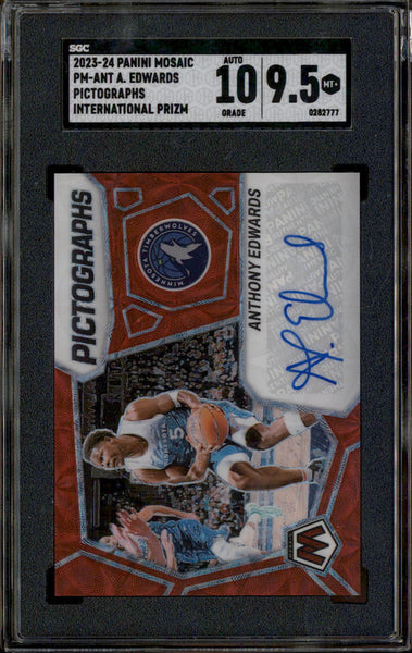 2023 Panini Mosaic Pictographs International Prizm Anthony