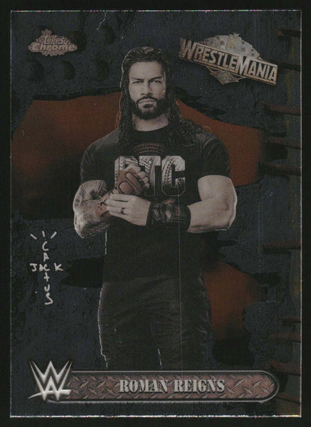 2025 Topps Chrome WWE Cactus Jack x Wrestlemania #25 Roman