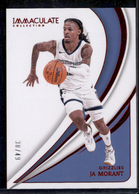 その他 Panini Select Ja Morant Diecut Red Ja Morant [Red] #9 Prices | 2022 Panini Select Turbo Charged