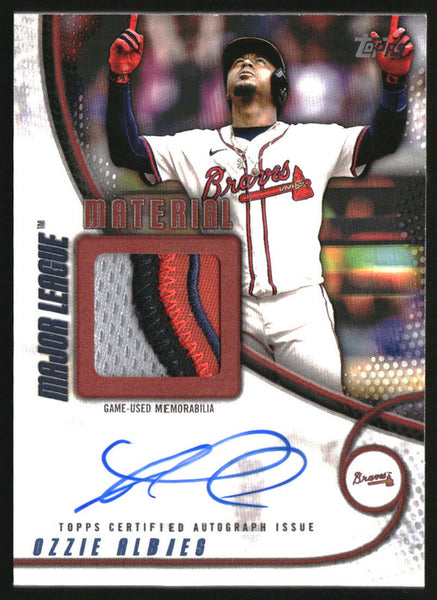 2025 Topps Major League Material Autograph Red #MLMA2-OA