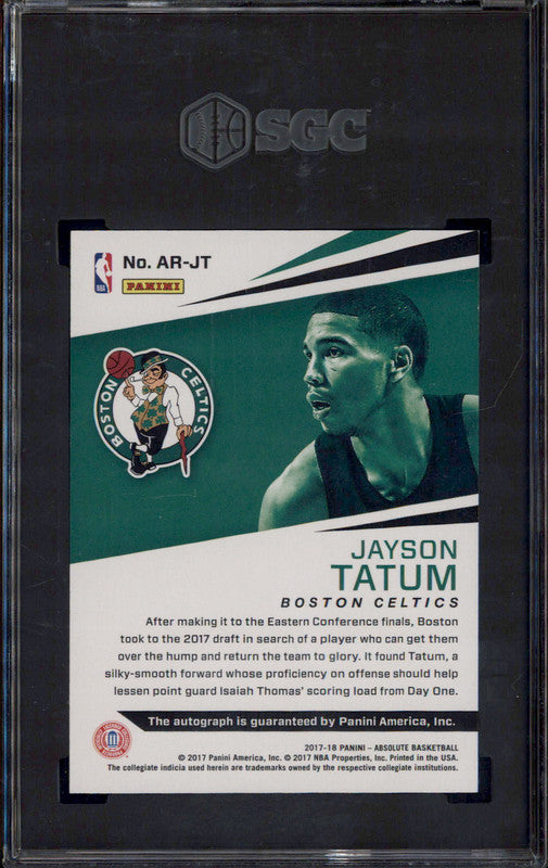 2017 Panini Absolute Memorabilia Rookie Auto #AR-JT Jayson