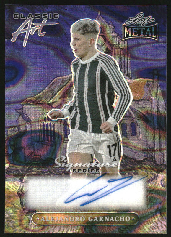 2024 Leaf Signature Classic Art Lava Autograph Alejandro Garnacho