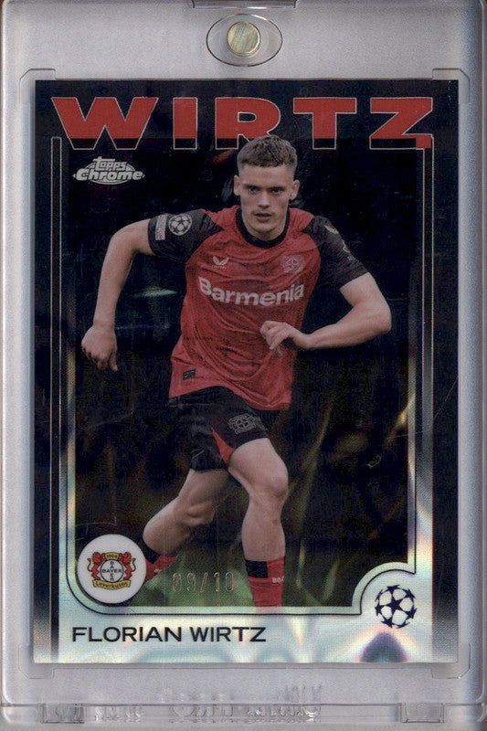 2024-25 Topps Chrome UEFA Black Lava Refractor #150 Florian