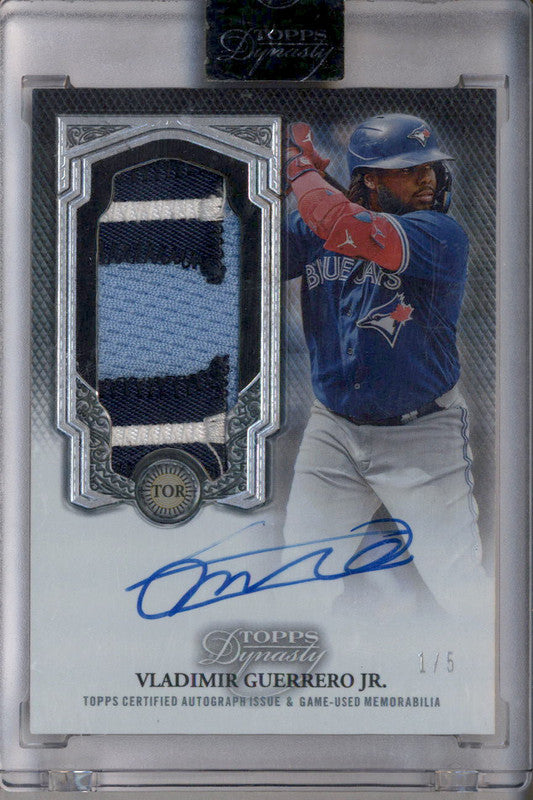 99枚限定 Vladimir Guerrero Jr Patch auto RC Vladimir Guerrero Jr 2019 Panini Flawless Rookie Patch Auto
