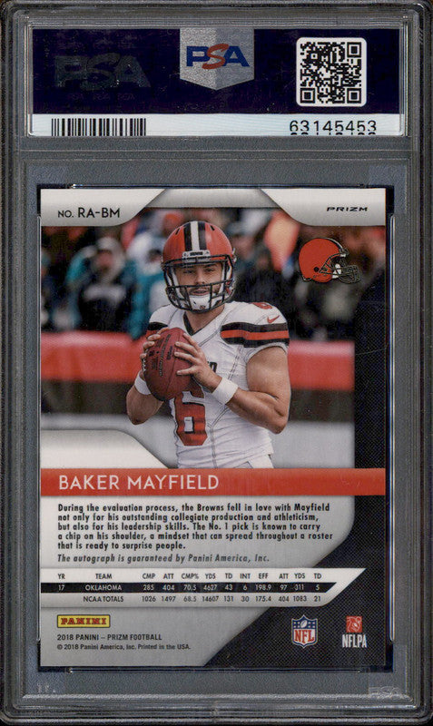 スポーツ選手 NFL CONTENDERS 18RC AUTO Baker Mayfield 2018 Panini Contenders Optic Baker Mayfield #101 for sale | eBay