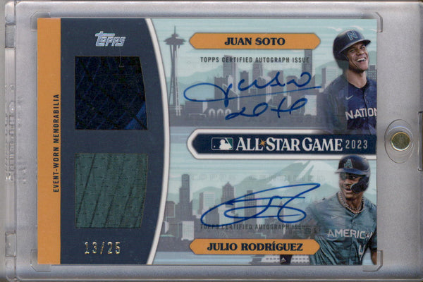 Julio Rodriguez 直筆サインカード　2020 Leaf Draft JULIO RODRIGUEZ_2020 LEAF BASEBALL ROOKIE CARD_SEATTLE