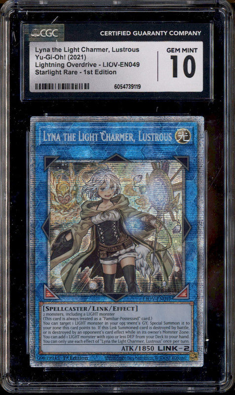 2021 Yu-Gi-Oh Lightning Lyna The Light Charmer Lustrous 1st