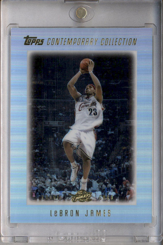 その他 topps contemporary Lebron James RC 2003-04 Topps Contemporary Collection #1 LeBron James RC