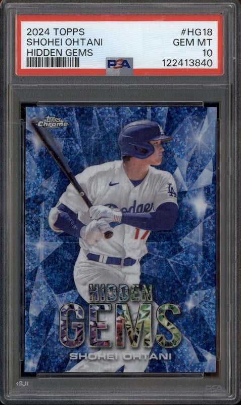 2024 Topps Hidden Gems #HG18 Shohei Ohtani PSA 10 – Burbank