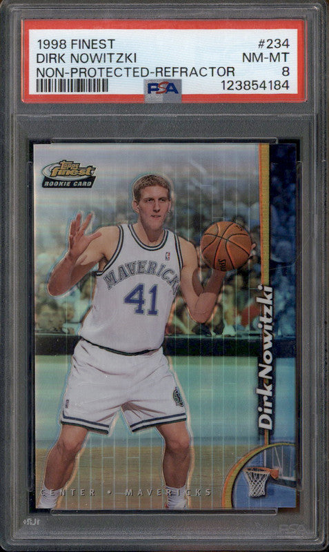 1998-99 Topps Finest No Protector Refractors #234 Dirk